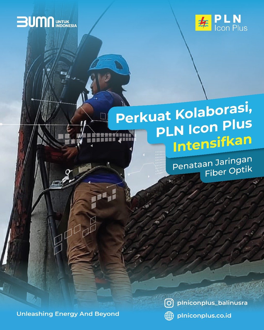 Perkuat Kolaborasi, PLN Icon Plus Intensifkan Penataan Jaringan Fiber Optik